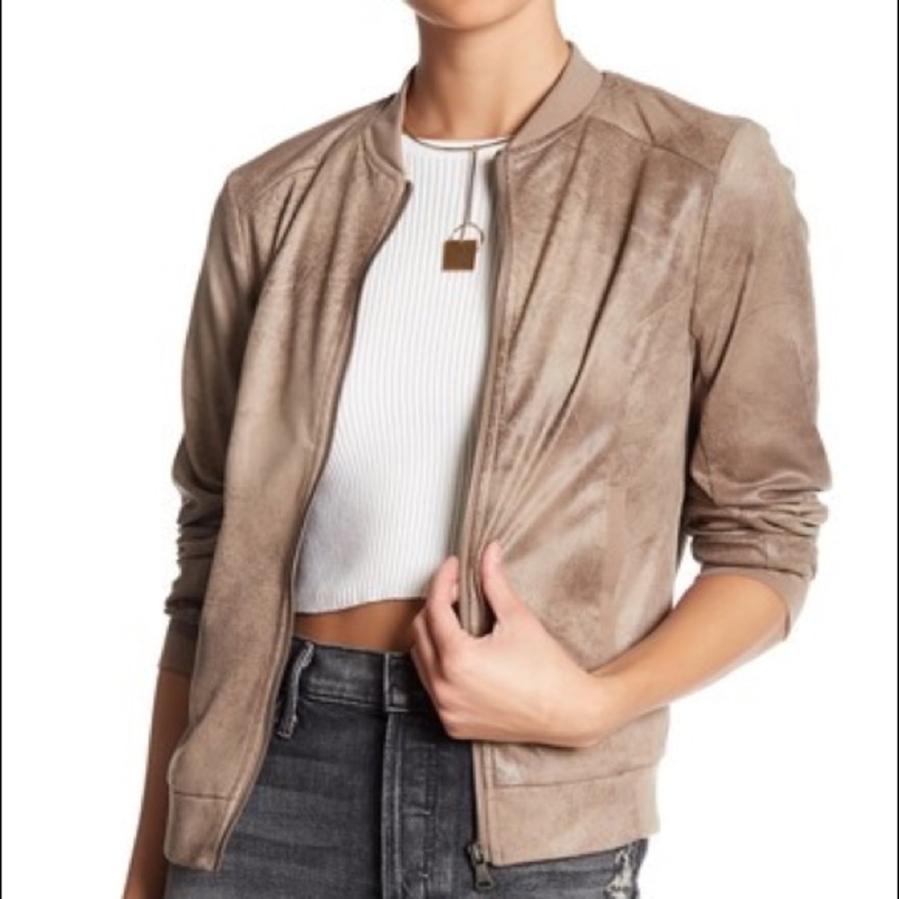 BNCI by Blanc Noir Faux Suede Jacket